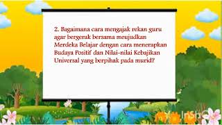 ELABORASI PEMAHAMAN MODUL 1.4.a.7 Berbagai Pertanyaan Mengenai Materi Budaya Positif