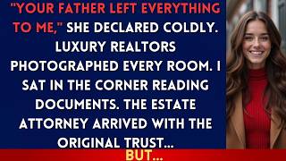 Stepmother Listed My Penthouse As Family Asset—Until The Probate Lawyer Opened The Will...