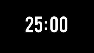 25 Minute Timer | No Ads