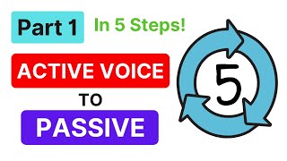 PASSIVE VOICE | Change Active to Passive Voice | Part 1