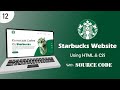#12 Build a Stunning Starbucks Restaurant Website with HTML & CSS
