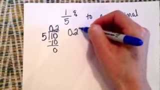 1/5% to a decimal