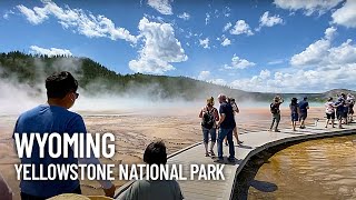 Grand Prismatic Spring Boardwalk - Yellowstone National Park, Wyoming, USA