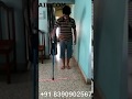 PARKINSON'S LASER CANE WITH INACTIVITY TIMER AND STEPS COUNTER