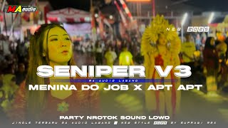 DJ NROTOK MENINA DO JOB X APT APT || STYLE PARTY NROTOK BASS NOLOP NEW 2025 #maaudiolawang