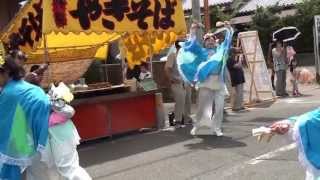 茂原よさこい'13 流し踊り 飛翠迅 - 花蝶草子(はなちょうぞうし)