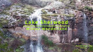 Lake Sherwood Winter Wonderland Waterfalls of December 2021