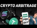 Crypto Arbitrage | Arbitrage Trading Solana | 1800$ Profit | New Strategy Trading Solana 2024