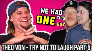 COUPLE React to Theo Von - Try Not To Laugh | OB DAVE REACTS