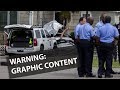 Graphic Content: Crash scene where 3 died after police chase in New Orleans