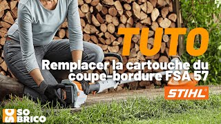 TUTO SOBRICO - Remplacer la cartouche sur le coupe bordure FSA 57 STIHL