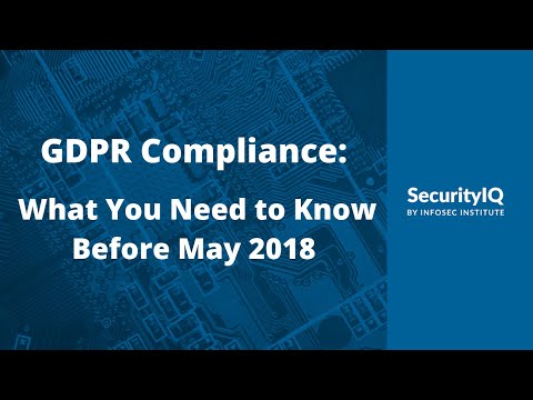 GDPR compliance: What you need to know before May 2018