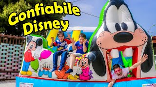 Gonfiabili-giochi per bambini (GONFIABILE DISNEY) - Spacchettamento