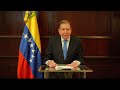 edmundo gonzales es juramentado como presidente de venezuela en vivo