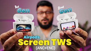 2nd Gen Screen TWS Review⚡️ with (ANC+ENC)😱 | Airpods L-58 Unboxing \u0026 Review