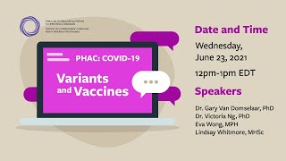 PHAC: COVID-19 Variants and Vaccines