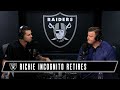 Richie Incognito Retires as a Raider | Upon Further Review | NFL