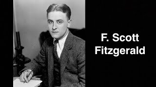 Francis Scott Fitzgerald. American novelist | English