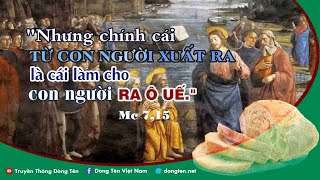 TỪ TRÁI TIM CON NGƯỜI | MANNA T4T5TN - Mc 7,14-23