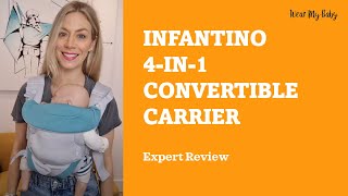 ✨ Infantino Flip 4-in-1 Light and Airy Baby Carrier: Full Review and Demo 🎒👶