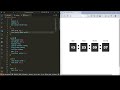 ASMR Programming - Countdown Timer With Javascript - No Talking