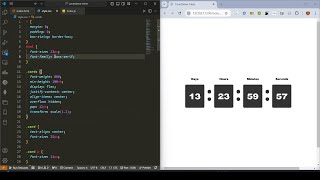 ASMR Programming - Countdown Timer With Javascript - No Talking