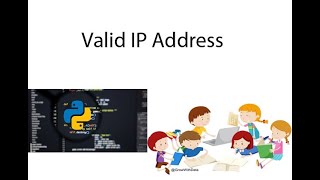 Python : Evaluate valid IP address