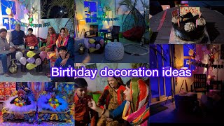 Birthda decoration ideas❤️🎂#happbirthday 🙏y#  terrace ko bana dia farm house