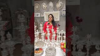 Diwali Special, Silver Collection || Diwali Silver pooja items || Video out now!! ✨