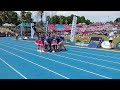 pretoria a bond atletiek interhoër 2025. aankoms van hoërskool menlopark se rasieleiers