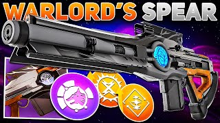 Warlord's Spear Has a Unique GODROLL | Destiny 2 Heresy