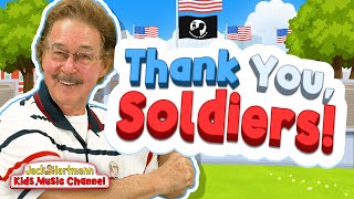 Thank You, Soldiers | Memorial Day Song for Kids | Jack Hartmann