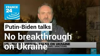 Kremlin says Putin and Biden to keep engaging despite no breakthrough in talks • FRANCE 24 English