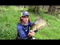 insane bass fishing in storm