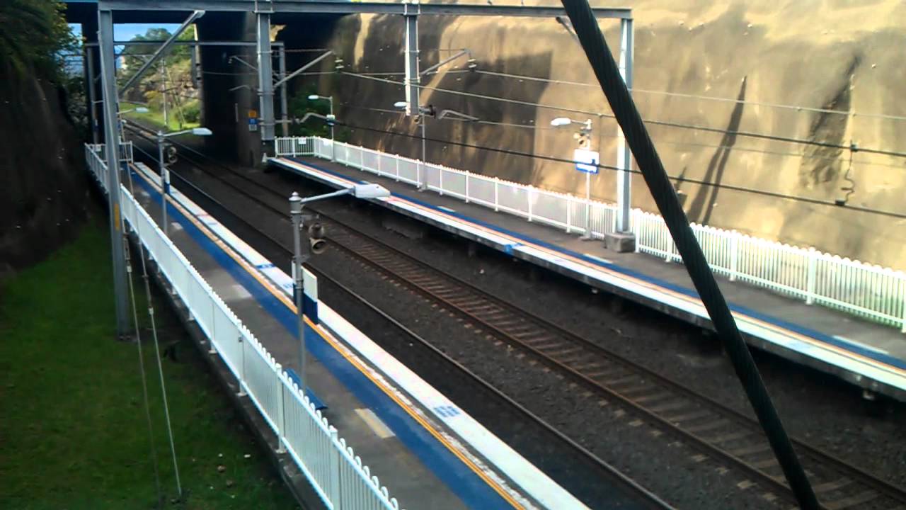 CityRail Wollongong Railway Station, Going Up Platform-concourse Lift ...