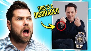 Watch Expert Reacts to Robert Downey Jr.'s DISGRACEFUL New Watch (Unacceptable!)