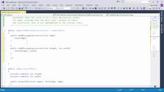DevExpress CodeRush: Add Missing Constructors