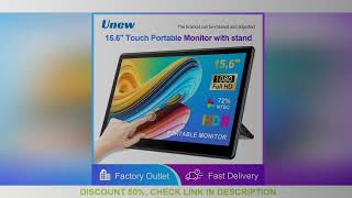 15.6 inch Touch Portable Monitor FHD 1920x1080 Second Screen Display HDMI USB Type C for PS 4/5 Xbox