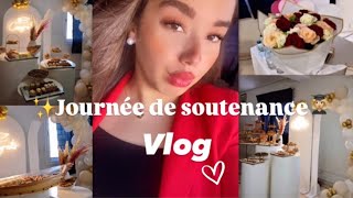 Soutenance vlog📚🎓💌|أخيرا ساليت قرايتي 🥹دوزو معايا تجهيزات اخر امتحان📊💫