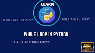 EP-13||WHILE LOOP IN PYTHON||ELSE IN WHILE||PYTHON SERIES