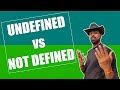 Javascript Interview question | undefined vs not defined | By Shubham Gupta