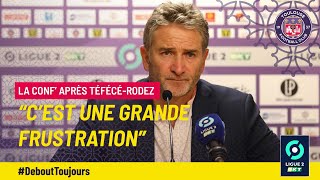 #TFCRAF "C'est une grande frustration", Philippe Montanier après TéFéCé/Rodez