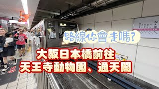 大阪自助旅行，帶你從日本橋前往天王寺動物園、通天閣，路線走法超詳細，親子旅遊線路沒問題，大阪自由行完全攻略，King Chen旅遊分享