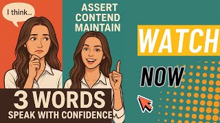 3 Words to Articulate Your Thoughts Better. Episode 1