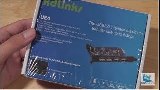 First Look: KDLINKS® USB 3.0 4-Port PCI-E Card