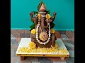 களிமண் விநாயகர் சிலை செய்யலாம் வாங்க! How to make clay vinayagar in home/ full video in our channel