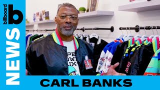 Carl Banks Shows Off New Orleans \u0026 NFL Themed Starter Jackets | Billboard News