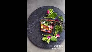 米其林三星餐厅的食物