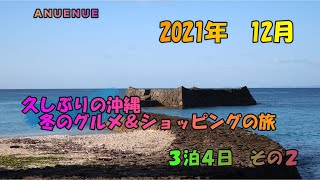 ２０２１年１２月　久しぶりの沖縄　冬のグルメ＆ショッピングの旅　３泊４日  その２