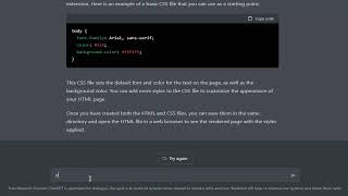 OpenAi Chat GPT - 04 : How to create html and Bootstrap 5 with OpenAi Chat GPT for beginner